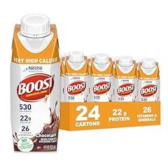 BOOST Very High Calorie Chocolate Nutritional Drink 8 Fl Oz Pack of 24