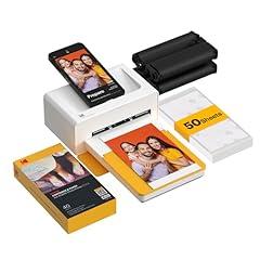 KODAK Dock Plus 4PASS Instant Photo Printer 90 Sheets Bundle