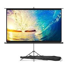 PropVue 84" HD Projector Screen with Stand