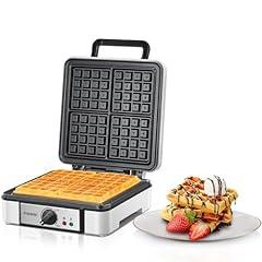 FOHERE 4-Slice Waffle Maker