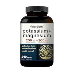 NatureBell Potassium Magnesium Supplement