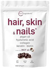 Micro Ingredients Hair, Skin, and Nails Vitamins