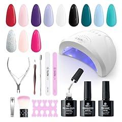 SUNUV Gel Nail Polish Kit with UV Light