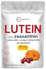 Micro Ingredients Lutein & Zeaxanthin Softgels