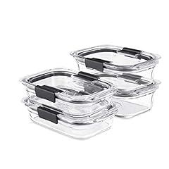 Rubbermaid Brilliance Glass Food Storage Set