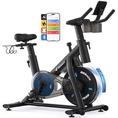 Merach Stationary Exercise Bike with App