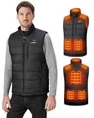 Sevdiea Men's Heated Vest with Battery Pack