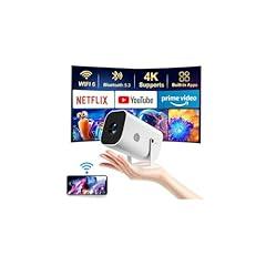 YGSKK Mini Projector with Wifi and Bluetooth