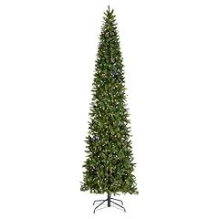 National Tree Company 12 ft Pre-lit Slim Christmas Tree
