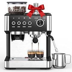 Espresso Machine with Grinder and Milk Frother
