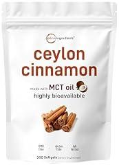 Micro Ingredients Ceylon Cinnamon Softgels