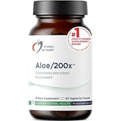 Designs for Health Aloe/200x Aloe Vera Supplement