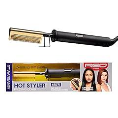 Red by Kiss Hot Comb Hair Straightener