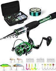 Ghosthorn Telescoping Fishing Rod and Reel Combo
