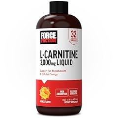Force Factor L-Carnitine Liquid 3000 mg Orange
