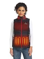 ORORO Women's Black Heated Vest