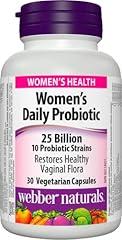 Webber Naturals Women's Daily Probiotic 25 Billion