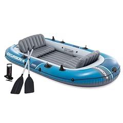 Intex Excursion 4 Inflatable Boat Set