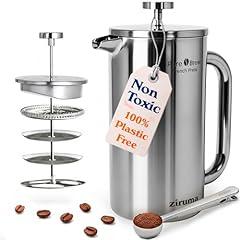 Ziruma Non-Toxic Stainless Steel French Press