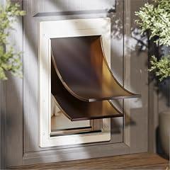 PETCOMING Large Plastic Dog Door