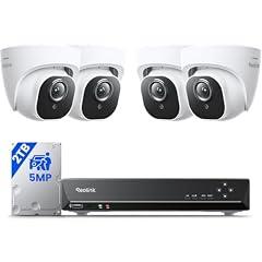 REOLINK 5MP 8CH Security Camera System RLK8-520D4-5MP