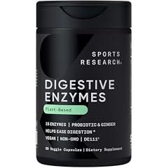 Sports Research Digestive Enzymes with Probiotics