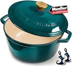 Mueller DuraCast 6 Quart Enameled Dutch Oven