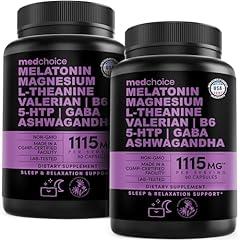 MedChoice 12-in-1 Sleep Aid Capsules