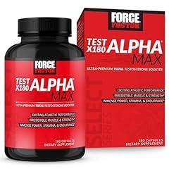Force Factor Test X180 Alpha Max Testosterone Booster