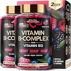 NutraHarmony Vitamin B-Complex Vegan Gummies