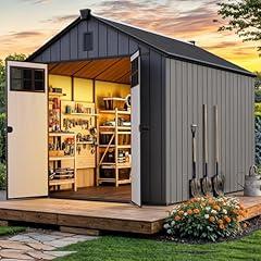 YITAHOME 8x10 Ft Outdoor Storage Shed