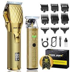FADEKING Professional Cordless Hair Clippers and Trimmer Set