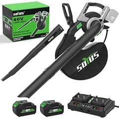 SOYUS Cordless Leaf Blower & Vacuum 3-in-1