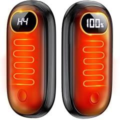 AUIIAH Rechargeable Hand Warmers, 14000mAh, 2 Pack