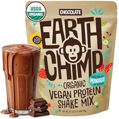 EarthChimp Organic Vegan Protein Powder Chocolate