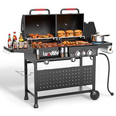 combination grills gas and charcoal
