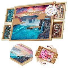 1000 Piece Wooden Jigsaw Puzzle Board