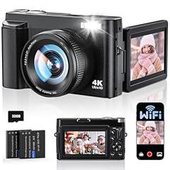 ToAuite 4K WiFi Vlogging Camera