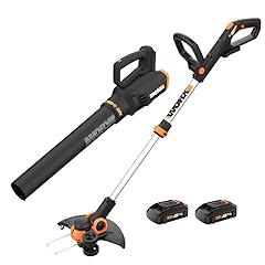 Worx 20V Cordless Trimmer and Blower Combo