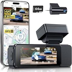 GKU 4K Dash Cam Front and Rear