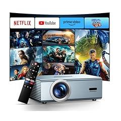 OWNKNEW Smart Projector with Netflix and Dolby Audio