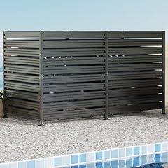 Dyemair Outdoor Metal Privacy Fence Panels
