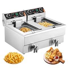 VEVOR Dual Tank Commercial Deep Fryer
