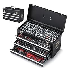 ARUCMIN Mechanics Tool Set 438-Piece with Metal Box