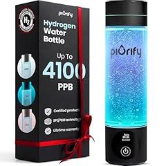 PIURIFY Hydrogen Water Bottle Black