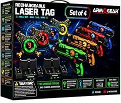 ArmoGear Laser Tag Guns with Vests Set