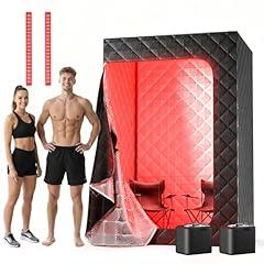 X-Vitalis Portable Steam Sauna with Red Light Therapy