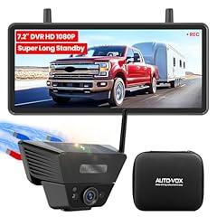 AUTO-VOX Solar Wireless Backup Camera System