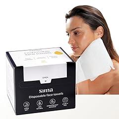 Sima Brand 100% Cotton Face Towels 50 Pack