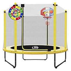 LANGXUN 60" Kids Trampoline with Net